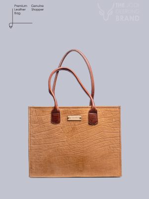 Premium Genuine Leather Shopper Bag